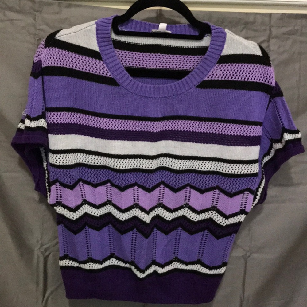 Justice short-sleeved sweater